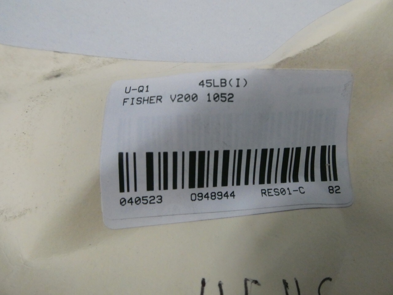 Fisher V200 1052 Pneumatic Stainless Wafer Control Valve 2in 150