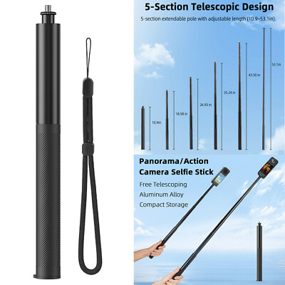 Verlängerungsstab Extended Selfie Stick für Insta360 X5/Osom Action 4 / POCKET 3