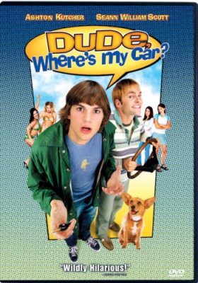 Dude Where's My Car DVD 2000 Ashton Kutcher Seann William Scott Jennifer Garner