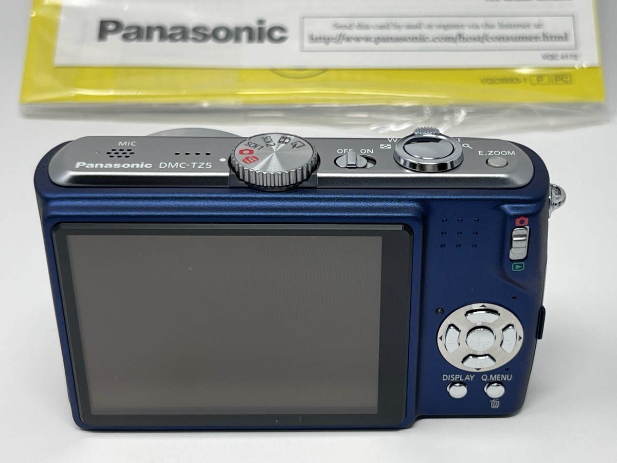 Panasonic LUMIX DMC-TZ5 9.1MP Digital Camera 10x Image