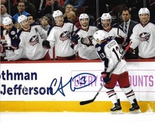 Columbus Blue Jackets Cam Atkinson Signed Autographed 8x10 NHL Photo COA #1