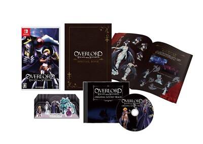 Nintendo Switch OVERLORD: ESCAPE FROM NAZARICK Limited Edition CD