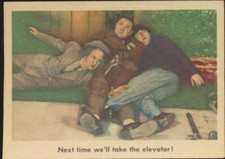 1959 Fleer Three Stooges Trading Cards 16