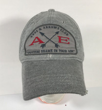 Gorra Bros & Arrows Club Poner vergüenza en tu objetivo ajustada S/M gris envejecido