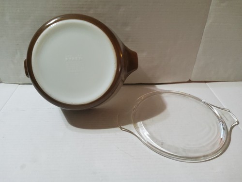 Cazuela Pyrex Brown Woodland Floral 475 B con tapa de vidrio transparente 2,5 L - Imagen 8 de 9