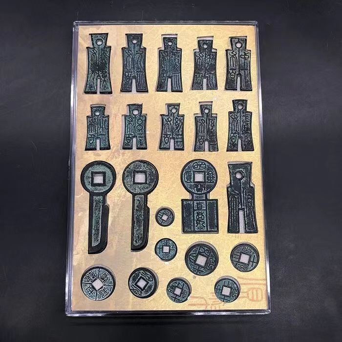 22PCS  Ancient Chinese Bronze Coins and Antique Collection Copper Coins