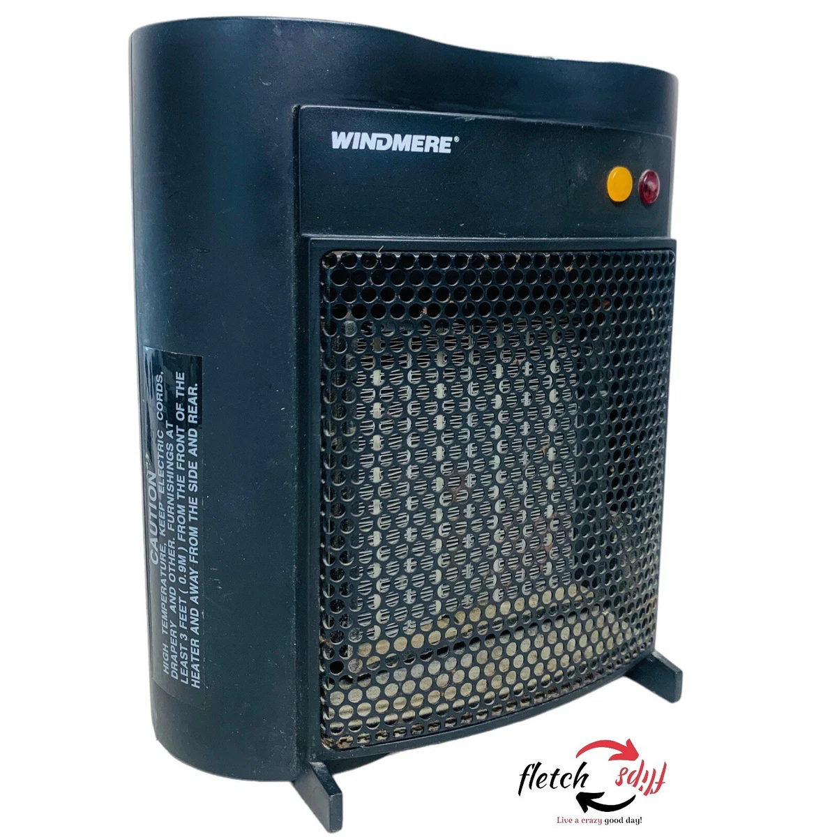 Windmere Portable Air Heater Model 3190 / Fan, 500, 1000, 1500W Heat  Settings | eBay