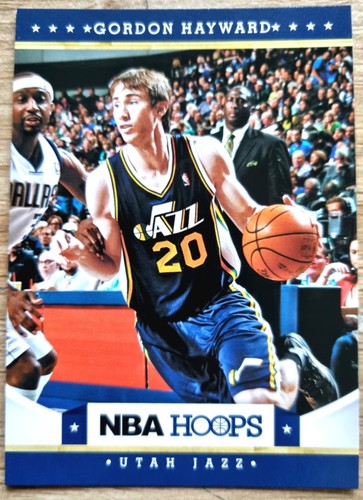 2012-13 NBA Hoops #143 Gordon Hayward - Jazz