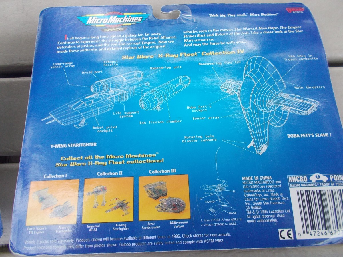 Micro Machines Star Wars X-Ray Fleet Bundle (Collections #1,3,4