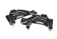 Treal Axial SCX6 Black Aluminum Front Shock Tower W/ Panhard Mount Set