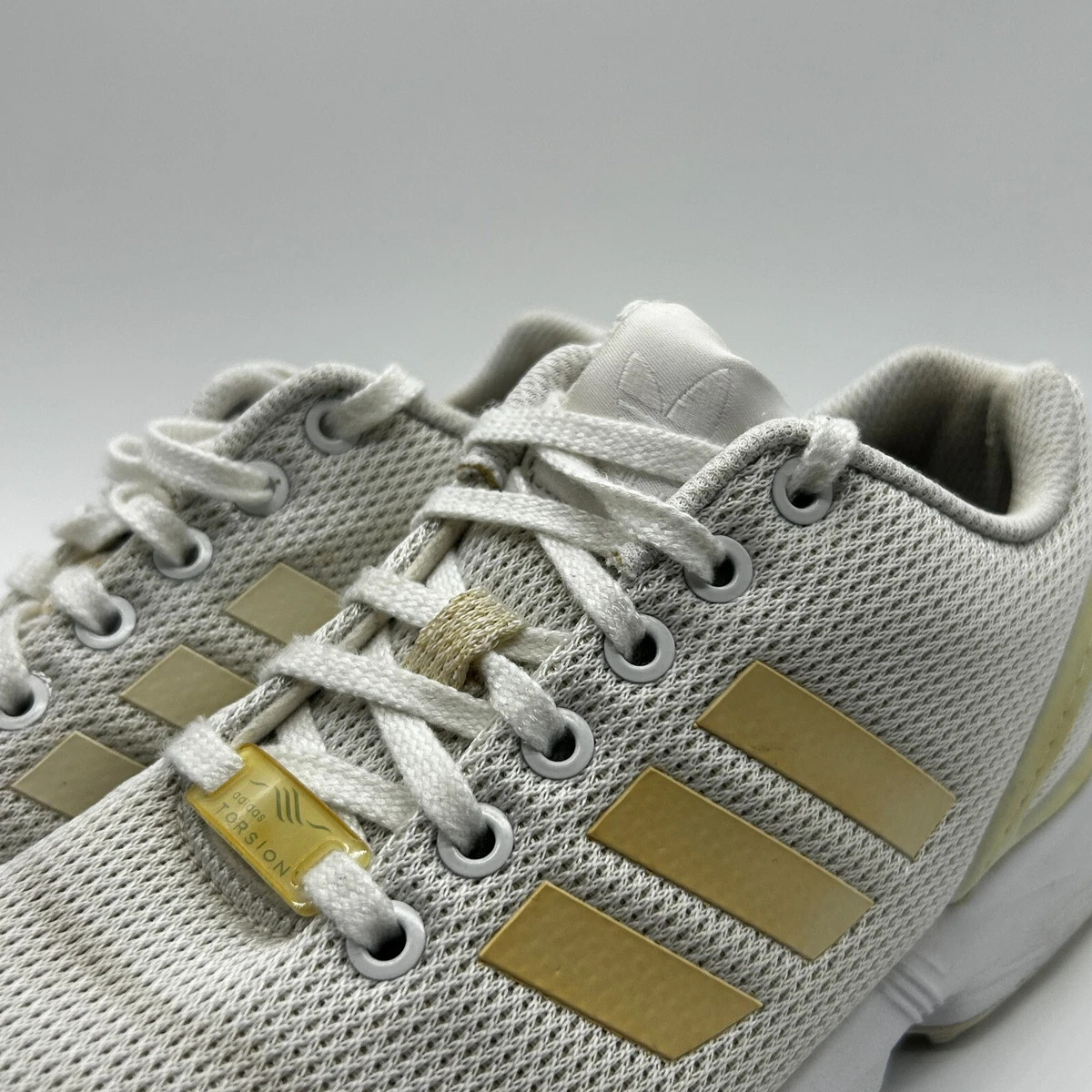 Adidas Torsion ZX Flux Mens Running Shoes Basic White Size US6