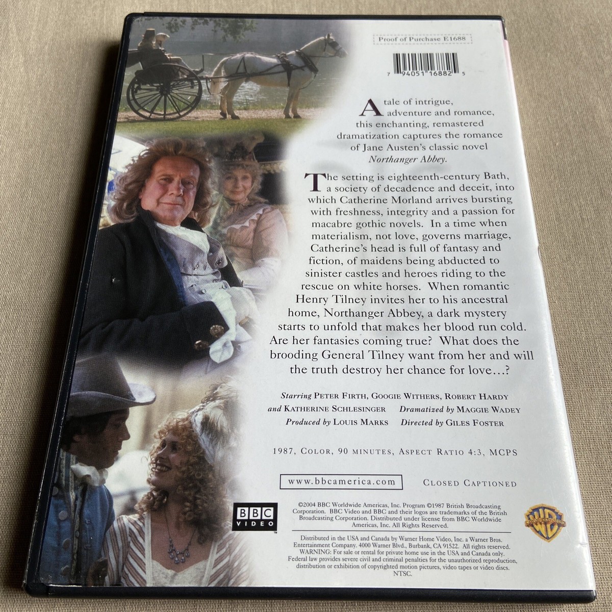 その他 Northanger Abbey [DVD] Jane Austen's Northanger Abbey (DVD BBC 1987) 18th Cen Drama Peter
