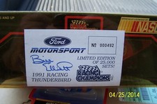1991 Racing Champions Ford Motorsport Set  000492 Bill Elliott in 1/43 Scale