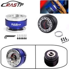 Aluminum Steering Wheel Quick Release + Hub Adapter Kit For Honda Civic 96-00 EK