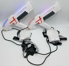 Laser X 2-Player Laser Tag Gaming Set 2 Blasters Receiver Vests 88011/88016