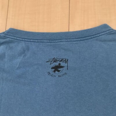 Used STUSSY XL Zulu Mask T-Shirt 1988 Vintage Single Stitch Rare