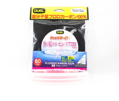 Yo Zuri Duel Pink Fish Cannot See Fluorocarbon 50m 60lb H4383-SP (8354) - Picture 3 of 5