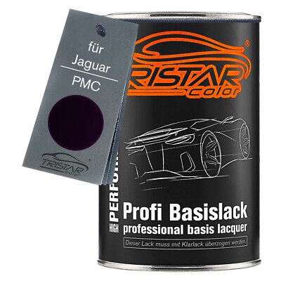 Autolack Dose spritzfertig für Jaguar PMC Black Berry Metallic Basislack 1,0L