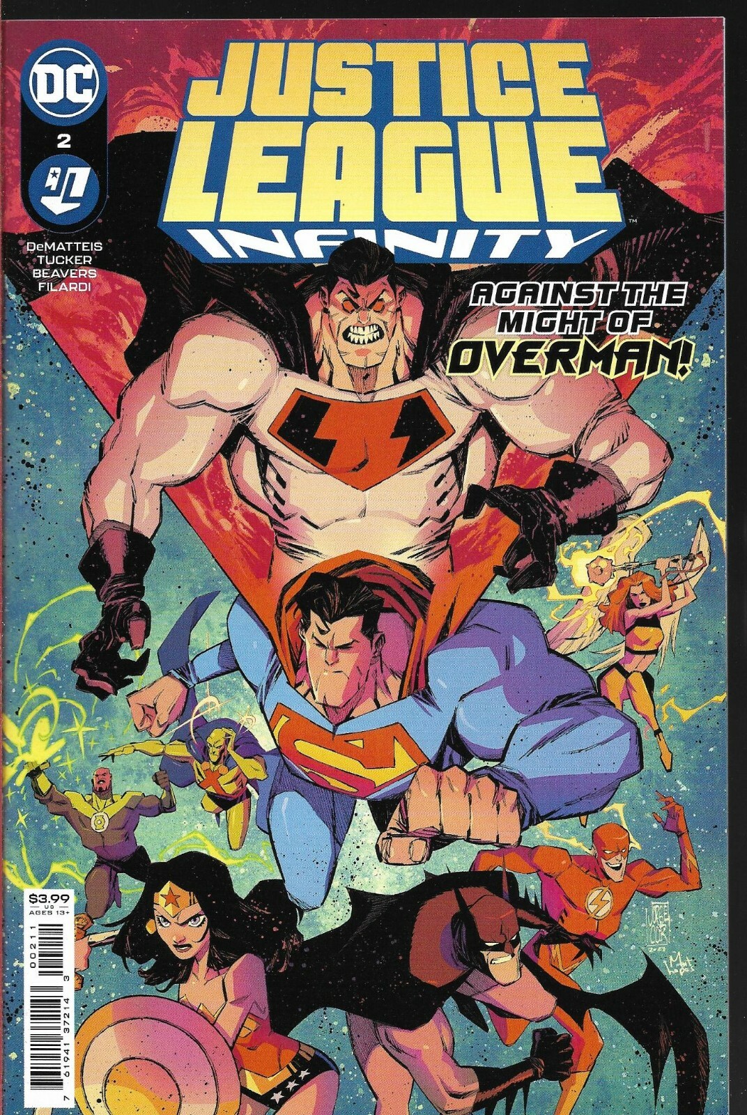 JUSTICE LEAGUE INFINITY (2021) #2 - New Bagged (S)