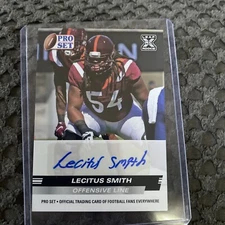 2022 Leaf Pro Set LECITUS SMITH XRC rookie auto #PSA-LS1 - Virginia Tech