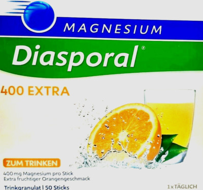 Magnesium Diasporal 400 Extra Trinkgranulat 315g PZN 03355608 50 sticks