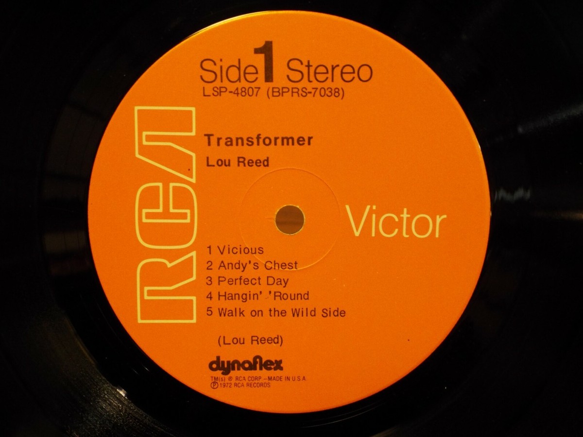 LOU REED TRANSFORMERS 1972 ROCK LP VINYL ALBUM | eBay