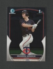 2023 Bowman Draft Brandon Winokur Chrome Bowman 1st #BDC-69 Minnesota Twins