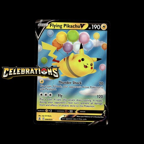 Lot de cartes Pokémon Célébrations 25ème Anniversaire ! Carte Holo Full Art Charizard comme neuve - Photo 7 sur 62