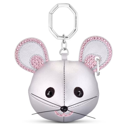 Swarovski Crystal Icons Key Ring, Mouse, Multicolored, Stainless Steel 5650129 - Picture 1 of 2
