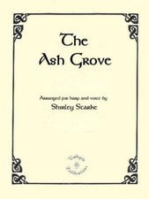 THE ASH GROVE, Sheet Music for Harp and Voice, Welsh