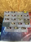 New ListingLot Of 18 SNES Games Super Nintendo Hulk Mario Nba Jam Top Gear Untested