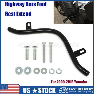 Scooter Foot Rest Pegs Extension for Yamaha Zuma 125 YW125 09-15 Leg Support Kit