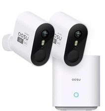 AOSU Security Cameras Wireless Outdoor Home System