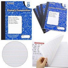 4 Composition Journal Books School Handwriting Notebook