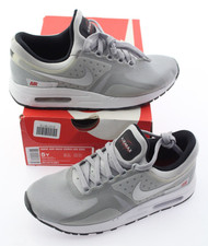 NIB / NIKE Kids AIR MAX ZERO QS GS 921074-001 Metallic Silver SHOES - 5Y / 37.5
