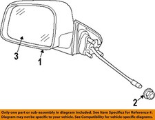 CHRYSLER OEM Door Side Rear View Mirror-Power Mirror Nut 6102398AA