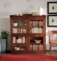 Klassische Anrichte Design MöBel Italienische Braun Vitrine Holz Luxus SchräNke