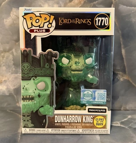 Funko Pop 1770 The Lord of The Rings Dunharrow King Glow LE 9500 Pcs