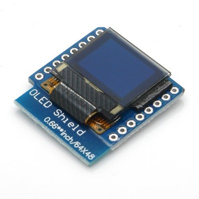 0.66'' OLED Display LCD Erweiterung Shield für WEMOS D1 Mini