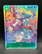 Uta OP13-023 SR One Piece Carrying On His Will Foil Card Near Mint NM