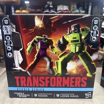 Transformers Studio Series 86 Commander Constructicon Long Haul & Hook 2-Pack