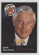 1996 Pinnacle Duracell L'Equipe De Power Check JB Jean Beliveau #JB22 HOF 0q7o