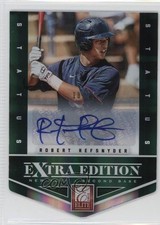 2012 Elite Extra Edition 18/25 Rob Refsnyder Robert #21 Auto 0o9