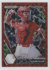 2021 Panini Prizm Draft Picks Red Velocity Prizm Ian Moller #PDP103 0i4k