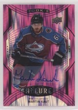 2020-21 Upper Deck Allure Rookie SP Magenta 73/75 Martin Kaut #115 Auto 0q5