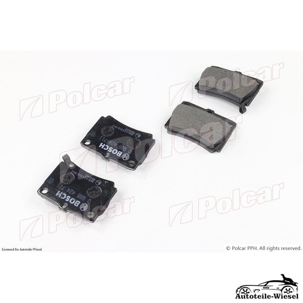Bremsbelagsatz Hinten FüR Mitsubishi Pajero Sport I K7 K9 Ii Kh Kg Iii Ab 16->-image