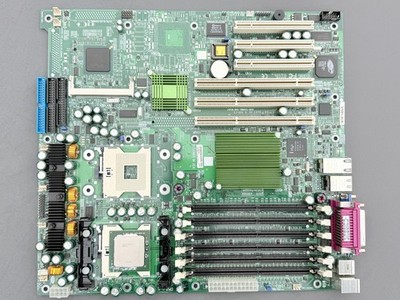 Supermicro x5dpl-igm server motherboard dual Intel Xeon CPU sockets, pulled good