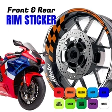 For RSV1000 R RSV Mille R 04-10 09 GP01 17 inch Wheel Rim Stickers Decal