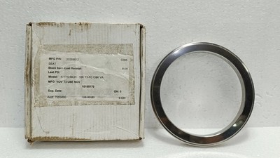 NOV T3-FC Gate Valve Seat 4-1/16'' 10K Part# 20359612 S3 HT.Z9186 PO: MV01P02905