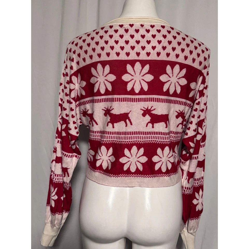 Suéter Ekouaer Nordic Fair Isle - M Foto 3 de 4